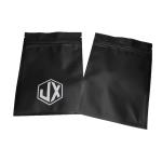 Matte Black Three Side Seal Cable USB Plastic Packaging Bags With Zipper for sale