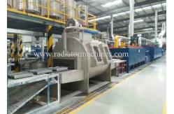 China 6 Meter Auto Aluminium Radiator Brazing Furnace 1200 * 250 mm supplier