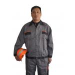 China Multi Functional Industrial Work Jackets With Two Contrast Color And Piping for sale