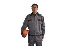 China Multi Functional Industrial Work Jackets With Two Contrast Color And Piping supplier