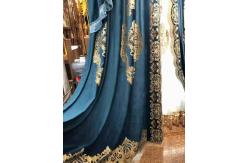 China Solid Shading Window Blackout Voile Curtains Fabric Roller Shades For Bedroom supplier