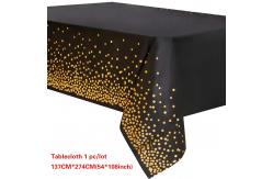 China ODM Wipeable Plastic Tablecloth For Easter Day Party supplier