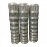 High Tensile Woven Farm Wire Mesh Fence For Protection Deer 10-200m Roll for sale