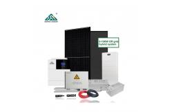 China 10kw 20kw 30kw Off Grid Solar System With Monocrystalline Silicon Technology supplier