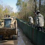 3x3 Mil3 Hesco Flood Heavy Zinc Coated Defensive Barrier for sale
