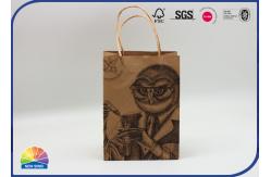 China Eco Friendly Customized Kraft Paper Gift Bag Matte Lamination With Handle supplier