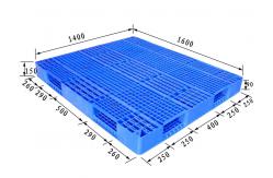China Nestable Pallets Made From Recycled Plastic HDPE Pallets 1400x1600 supplier