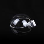 Round 80mm Optical Glass Lens , 10-5 To 60-40 Infrared Fresnel Lens