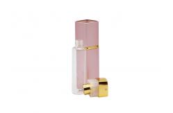 China Square 10ml Perfume Atomizer Tester Bottle Aluminum Twist Up supplier