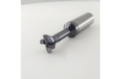 China High Precision GU25UF Carbide swallowtail Cutter PVD Coating For Plastic Moulds supplier