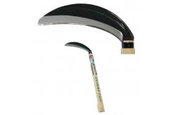 China 16in Japanese Sickle Tool Herbaceous Garden Scythe Sharp Blade supplier