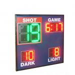 Economy Model Led Basketball Scoreboard , Live Basketball Scoreboard With Shot Clock for sale