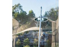 China SS304 316 Flexible Ferrule Cable Rope Mesh Aviary Wire Netting supplier