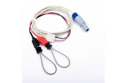 China EMG Stimulated Finger Loops Electrode With 4 Pole Connection Cable supplier