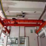 Europe Travelling Electromagnetic Overhead Crane Double Beam Bridge Crane 32T 50T for sale