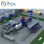 Efficiency Concrete Blocks Retaining Walls Production Line Wet Cast Machinery for sale