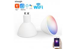 China 10W Adjustable Smart Wifi LED Bulb Aluminum PC Voice Control LED Lights supplier