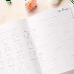 Gilding Logo Custom Personal Planner Lined Inner Printing OEM / ODM Available