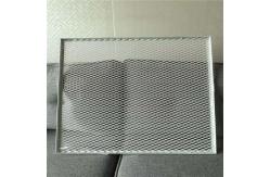 China Library 600*600 Aluminium Ceiling Panel Lay On Expanded Mesh Ceiling System supplier