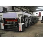 Multi Colour Heat Transfer Paper Printing Machine , Roto Printing Machine Tension Range 3 - 25kg for sale
