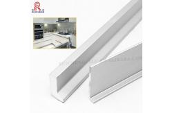 China Powder Coated G Profile Handles For Wardrobes 4.5mm Height AA6063 Material supplier