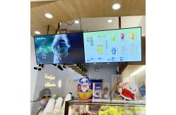 China Ultra Thin Wall Mounted Digital Signage Display Advertising Android Signage Display supplier
