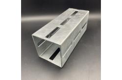 China Heavy Rail Hot Dip Galvanized Custom Size 100x100x3 Square Channel supplier