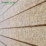 Office Building Eco Friendly Wood Wool Cement Panels Noise Deduction