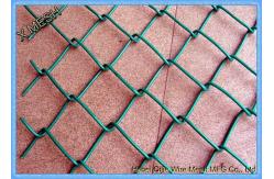China 6 foot Electro Galvanized Cyclone Wire Chain Link Fence for Building Materials supplier