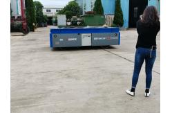 China Automation Battery Hydraulic Lifting Transfer Cart 25T Wireless Remote Control supplier
