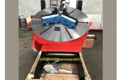 China Height Adjust 3 Tons Rotary Welding Turntable With Chuck supplier