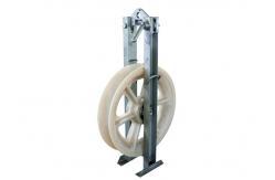 China Single Wheel 20KN Overhead Line Stringing Blocks supplier