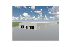 China Large Logistics Cold Storage Steel Building Warehouse With Freezing Equipment supplier