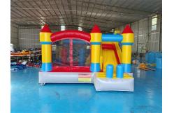 China Party Inflatable Combo House Children Outdoor Inflatable Jumping Castle With Dry Slide supplier