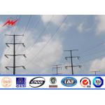 Octagonal Electrical Transmission Line Poles With Hot Dip Galvanization for sale