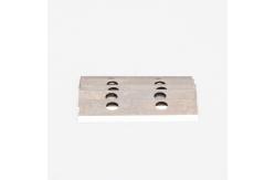 China Double Hole Pencil Sharpener Blades Rust Protection supplier