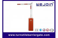 China Steel Housing Boom Barrier Gate RS485 COM Interface For Vehicle Access Control supplier