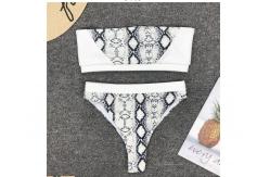China Womail Alluring Biquini Leopard Printed Bikini Push-Up Padded Swimwear Women's supplier