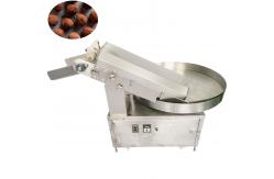 China Automatic cocoa powder chocolate sprinkles rotary table coating machine supplier