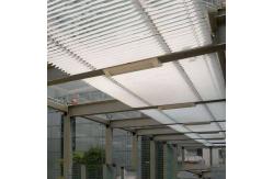 China 85mm Aluminum Sun Louver Breathable External Sun Blinds Powder Coated supplier