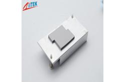 China Dielectric Constant 3.8 Mhz Thermal Gap Pad Conductive Silicone For Routers supplier