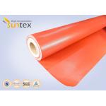 High Temperature Resistance Silicone Coated Fiberglass Fabric for flame retardant equipment covers for sale