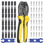 Durable Alloy PV Solar Crimping Tool Kit With 30pcs Male Female MC4 Connector for sale