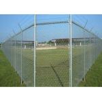 8 Ft Galvanized PVC Coated Cyclone Wire Mesh Chain Link Fence Roll For Philippines for sale