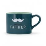 Creative Ceramic Coffee Mug 10 Oz Stoneware Mug Customized For Dad for sale