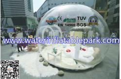China Outdoor Transparent  Inflatable Bubble Tent  For Party , Clear Igloo Tent supplier