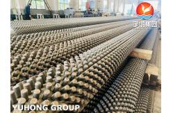 China ASTM A312 TP316L Studded Finned Tube For Heat Exchange Systems Customizable Height supplier