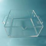 High Purity Square Thick Wall Quartz Container For High Temp Sintering Tank
