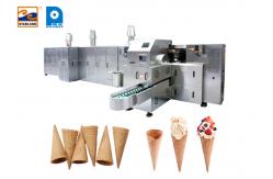 China Fully Automatic Sugar Cone Production Machine 63 Baking Plates 9m Long supplier
