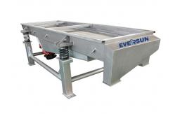 China Rectangular Stainless Steel Linear Particle Grading Sieving Machine supplier
